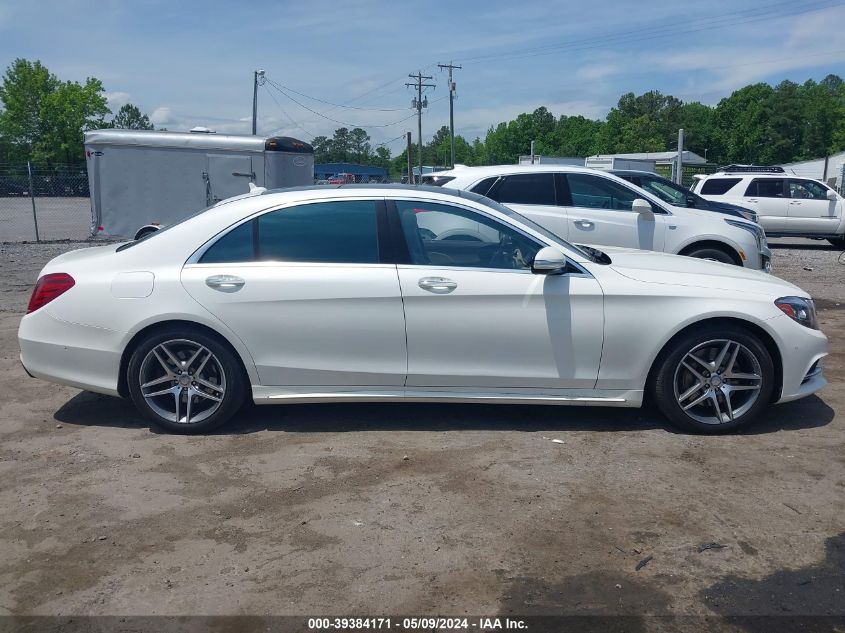 2015 Mercedes-Benz S 550 4Matic VIN: WDDUG8FB4FA088628 Lot: 39384171