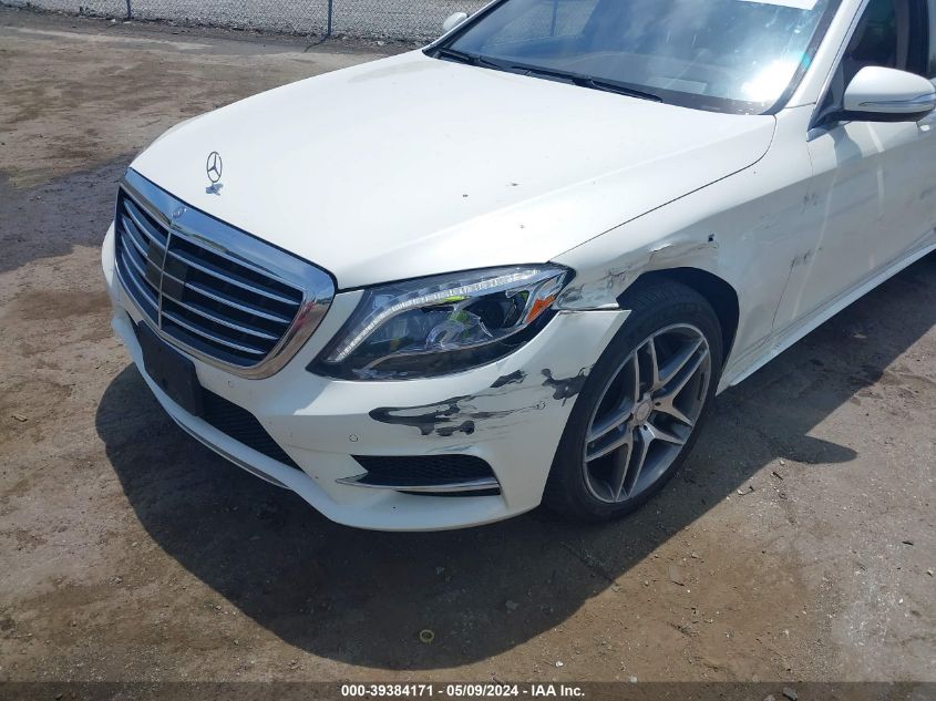 2015 Mercedes-Benz S 550 4Matic VIN: WDDUG8FB4FA088628 Lot: 39384171