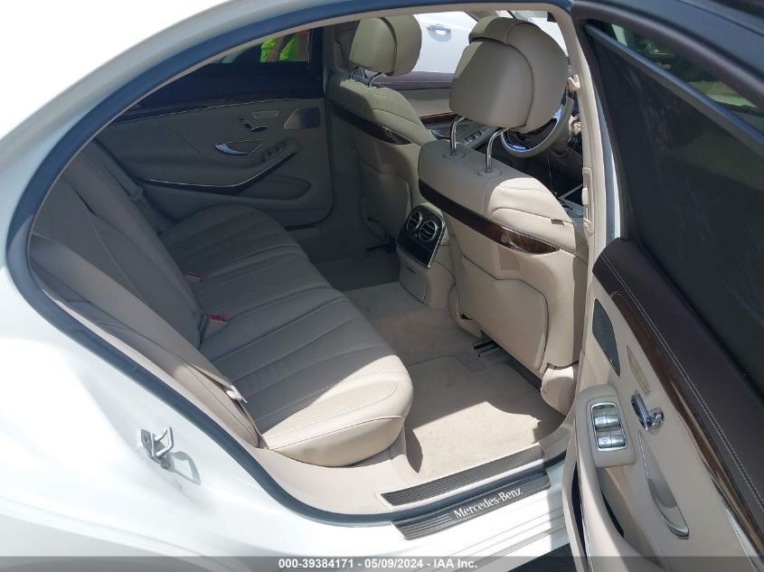 2015 Mercedes-Benz S 550 4Matic VIN: WDDUG8FB4FA088628 Lot: 39384171