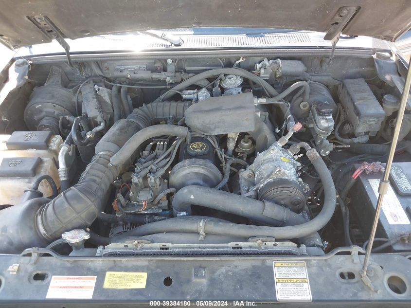 1997 Ford Ranger Xl/Xlt VIN: 1FTCR14A4VTA07888 Lot: 39384180