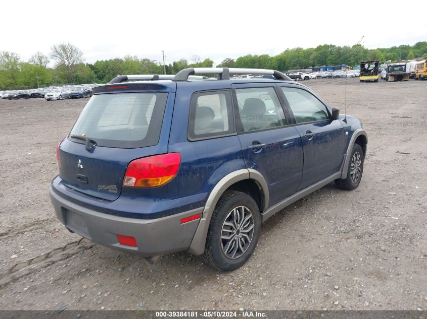 2003 Mitsubishi Outlander Ls VIN: JA4LZ31G13U095787 Lot: 39384181