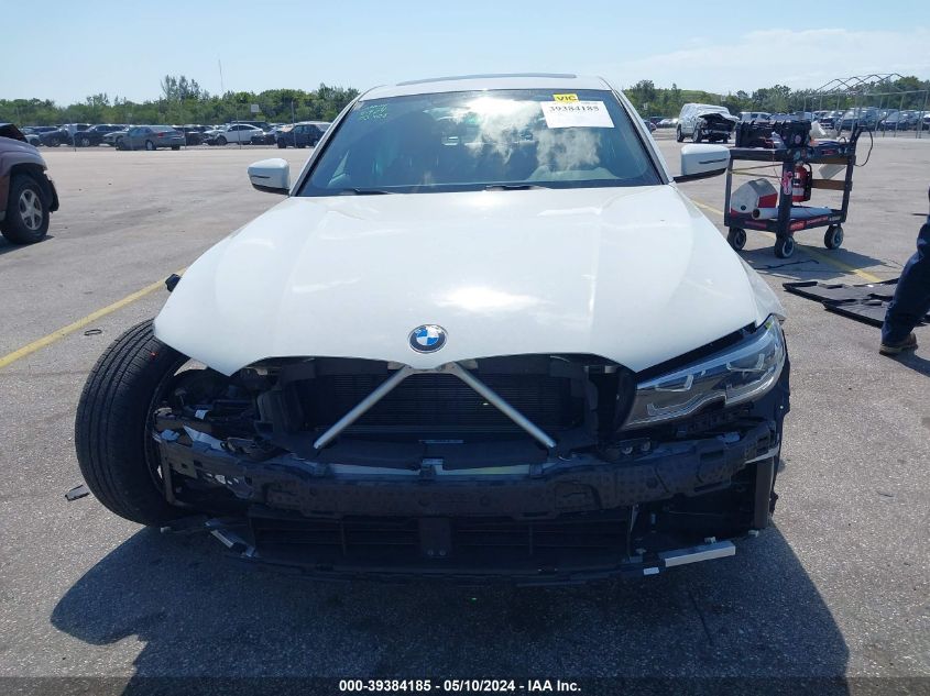 2022 BMW 330I VIN: 3MW5R1J06N8C34234 Lot: 39384185