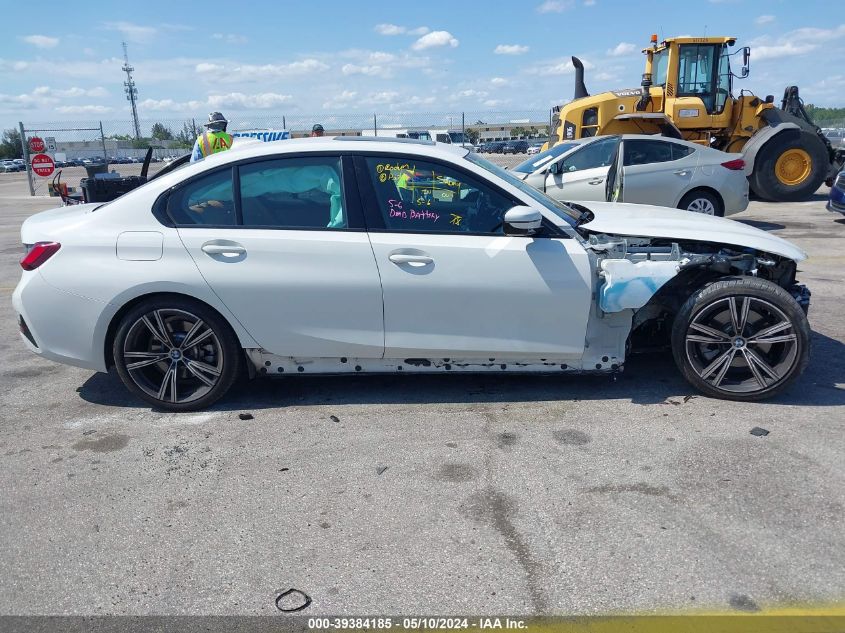 2022 BMW 330I VIN: 3MW5R1J06N8C34234 Lot: 39384185