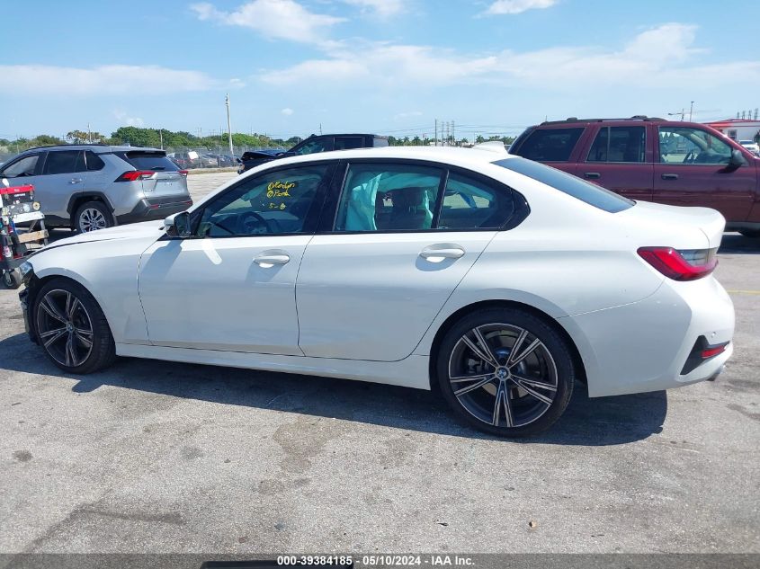 2022 BMW 330I VIN: 3MW5R1J06N8C34234 Lot: 39384185