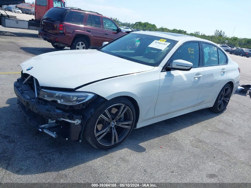 2022 BMW 330I VIN: 3MW5R1J06N8C34234 Lot: 39384185