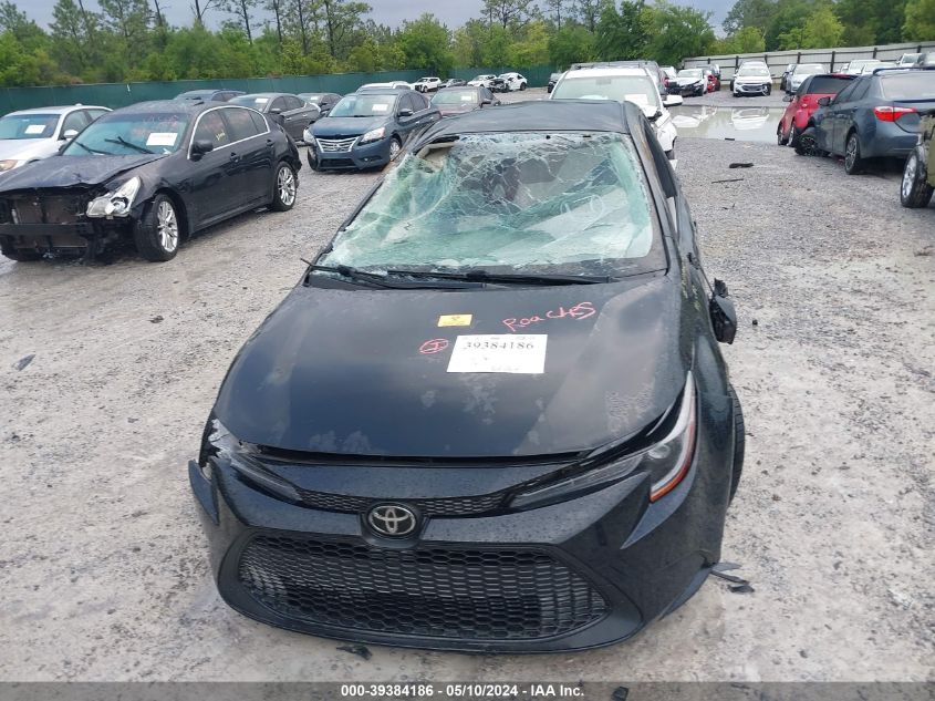 2020 Toyota Corolla Le VIN: JTDEPRAEXLJ051519 Lot: 39384186