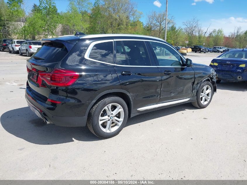 2020 BMW X3 xDrive30I VIN: 5UXTY5C07L9C04181 Lot: 39384188