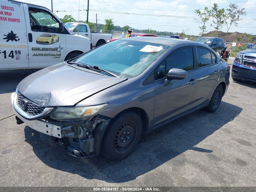 2014 HONDA CIVIC LX - 19XFB2F51EE262238