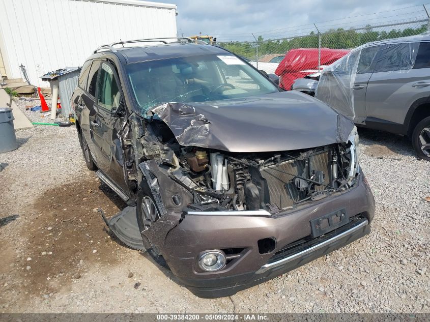 2016 Nissan Pathfinder Sl VIN: 5N1AR2MN1GC666042 Lot: 39384200