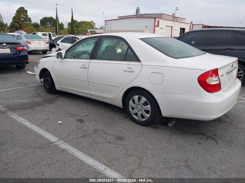 2003 Toyota Camry Le VIN: 4T1BE32K63U179504 Lot: 39384201