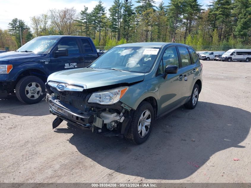 2014 Subaru Forester 2.5I VIN: JF2SJAAC1EH463067 Lot: 39384208