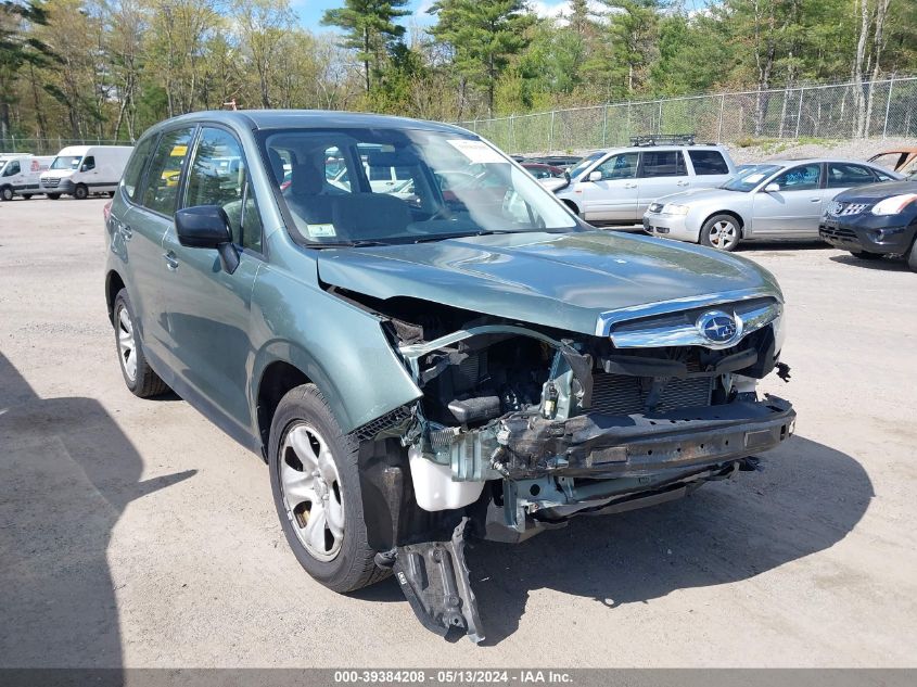 2014 Subaru Forester 2.5I VIN: JF2SJAAC1EH463067 Lot: 39384208