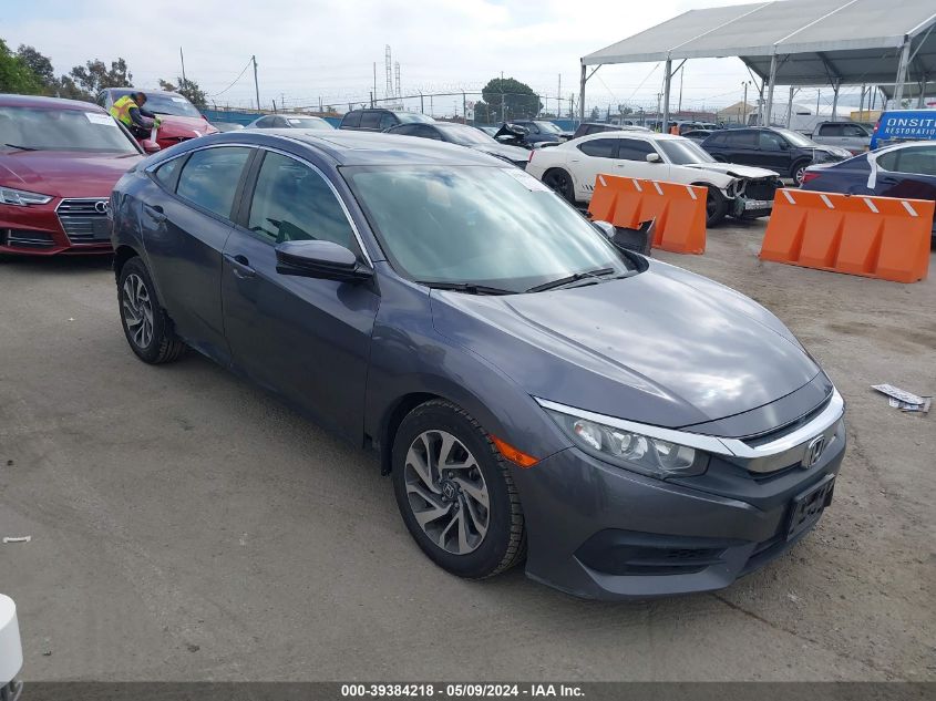 2018 Honda Civic Ex VIN: 2HGFC2F70JH574002 Lot: 39384218