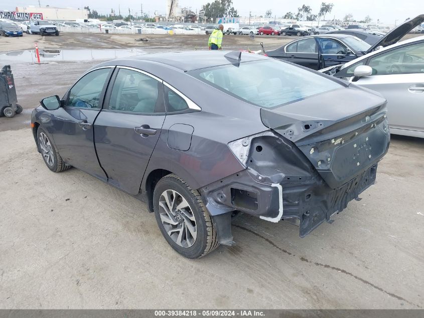 2018 Honda Civic Ex VIN: 2HGFC2F70JH574002 Lot: 39384218