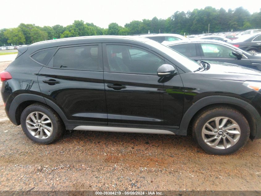 2018 Hyundai Tucson Sel Plus VIN: KM8J33A45JU779853 Lot: 39384219