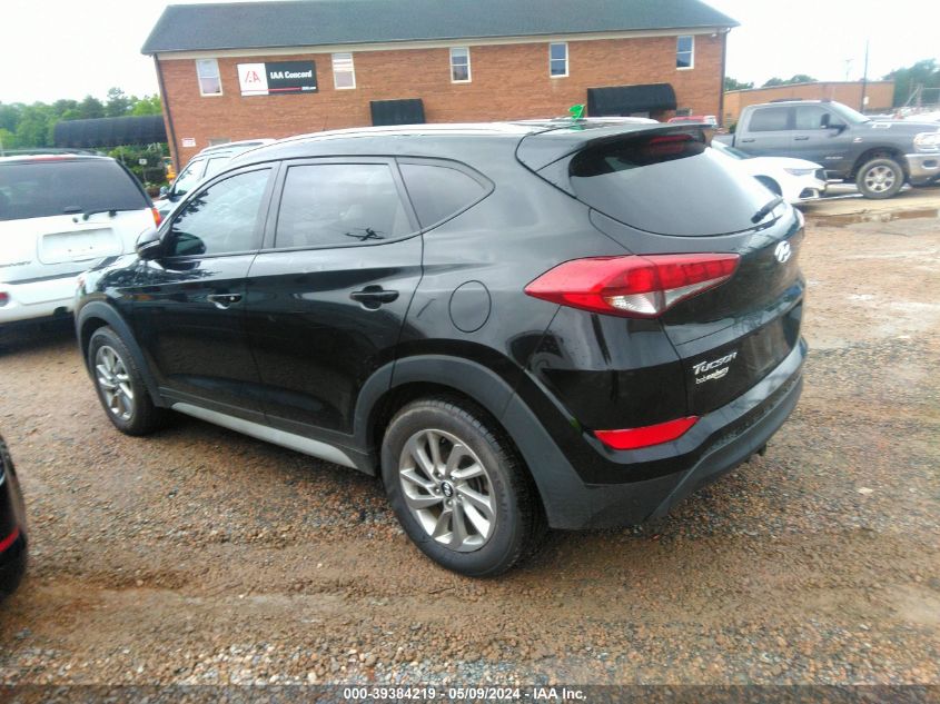 2018 Hyundai Tucson Sel Plus VIN: KM8J33A45JU779853 Lot: 39384219