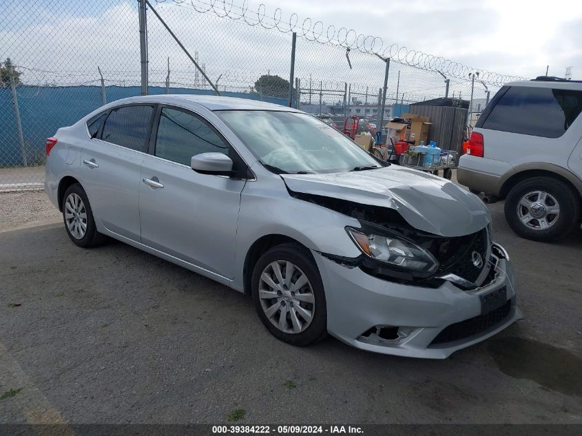 2017 Nissan Sentra S VIN: 3N1AB7AP6HY284869 Lot: 39384222