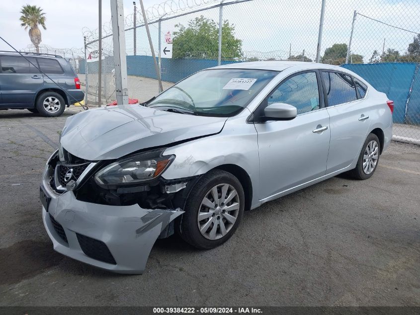 2017 Nissan Sentra S VIN: 3N1AB7AP6HY284869 Lot: 39384222