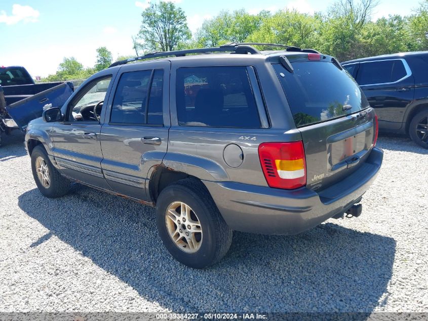 1999 Jeep Grand Cherokee Limited VIN: 1J4GW68N4XC784654 Lot: 39384227