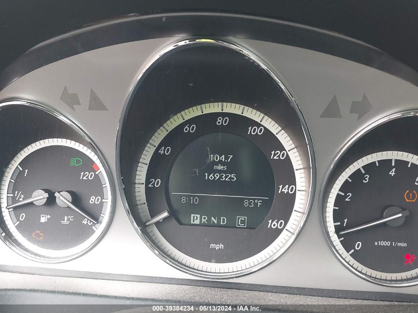 2010 Mercedes-Benz C 300 Luxury/Sport VIN: WDDGF5EB6AR124345 Lot: 39384234