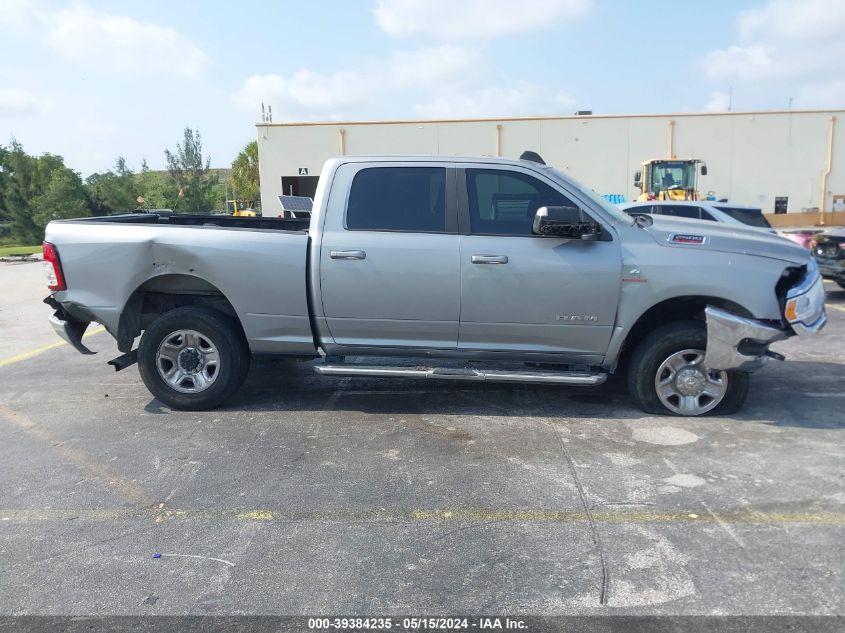 2022 Ram 2500 Big Horn 4X4 6'4 Box VIN: 3C6UR5DLXNG104322 Lot: 39384235