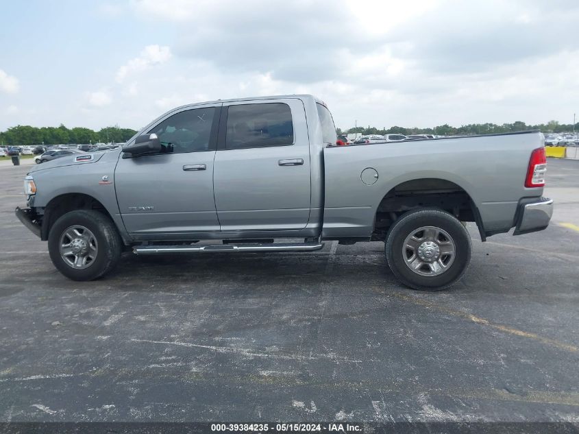 2022 Ram 2500 Big Horn 4X4 6'4 Box VIN: 3C6UR5DLXNG104322 Lot: 39384235