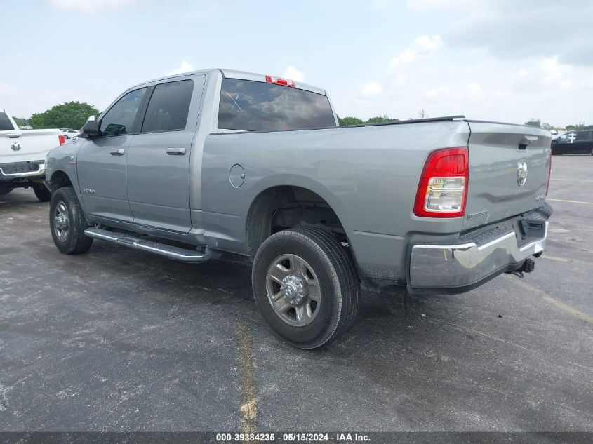 2022 Ram 2500 Big Horn 4X4 6'4 Box VIN: 3C6UR5DLXNG104322 Lot: 39384235