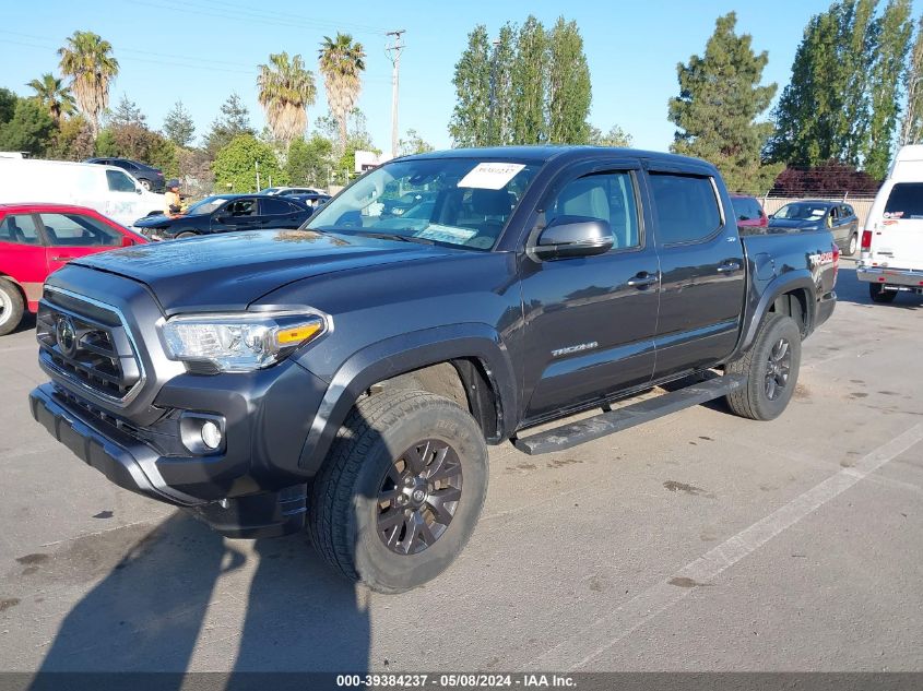 2020 Toyota Tacoma Sr5 V6 VIN: 3TMCZ5AN8LM362590 Lot: 39384237