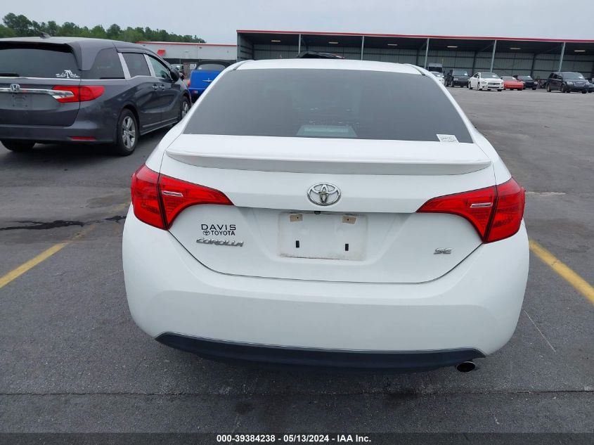 2018 Toyota Corolla Se VIN: 5YFBURHE8JP823977 Lot: 39384238