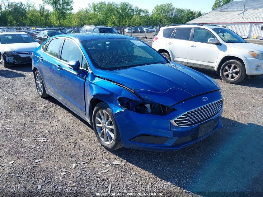 2017 FORD FUSION SE - 3FA6P0H75HR347770