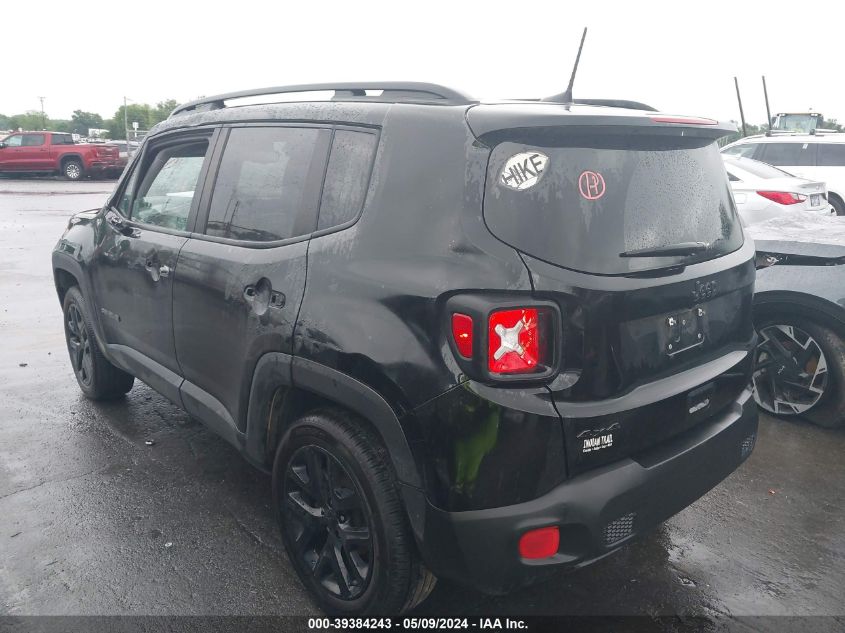 2018 Jeep Renegade Altitude 4X4 VIN: ZACCJBBBXJPG79436 Lot: 39384243