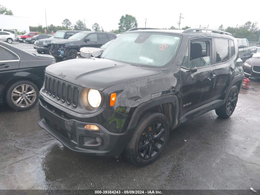 2018 Jeep Renegade Altitude 4X4 VIN: ZACCJBBBXJPG79436 Lot: 39384243