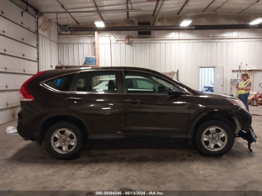 2014 Honda Cr-V Lx VIN: 5J6RM4H32EL079334 Lot: 39384246