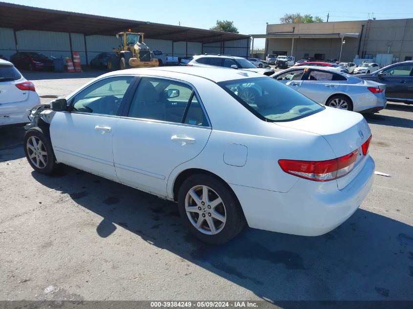 2004 Honda Accord 3.0 Ex VIN: 1HGCM66854A038617 Lot: 39384249