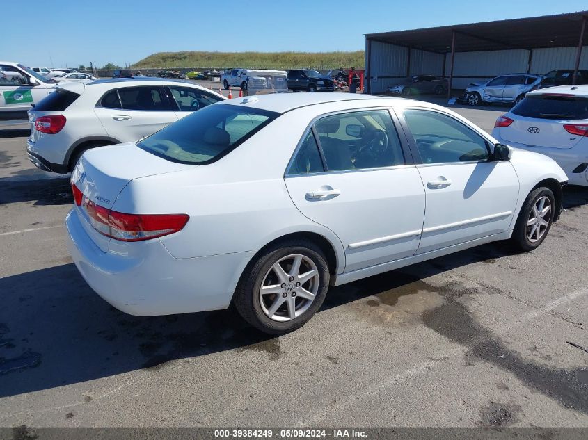 2004 Honda Accord 3.0 Ex VIN: 1HGCM66854A038617 Lot: 39384249