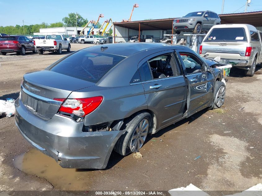 2013 Chrysler 200 Limited VIN: 1C3CCBCG4DN559024 Lot: 39384250