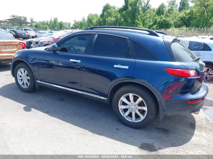 2006 Infiniti Fx35 VIN: JNRAS08W46X203898 Lot: 39384265