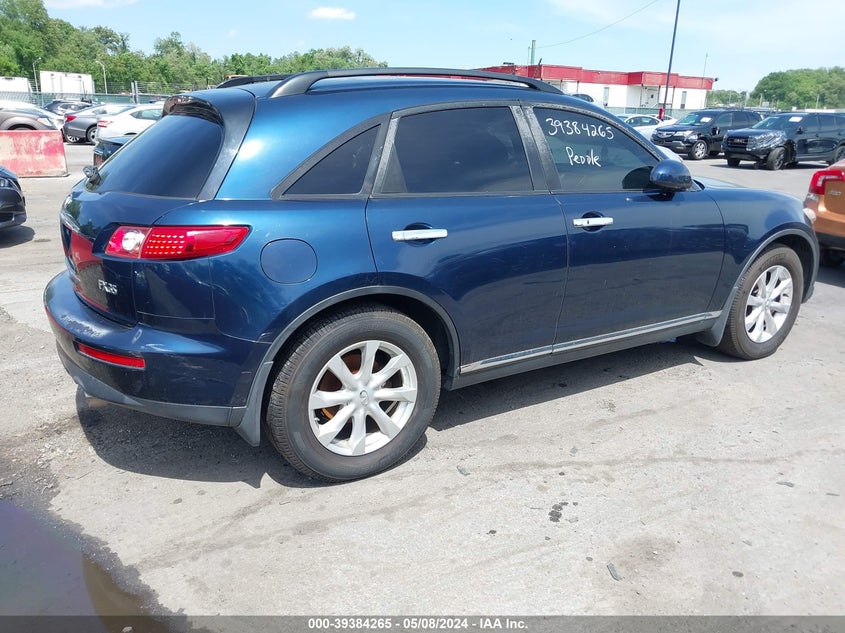 2006 Infiniti Fx35 VIN: JNRAS08W46X203898 Lot: 39384265