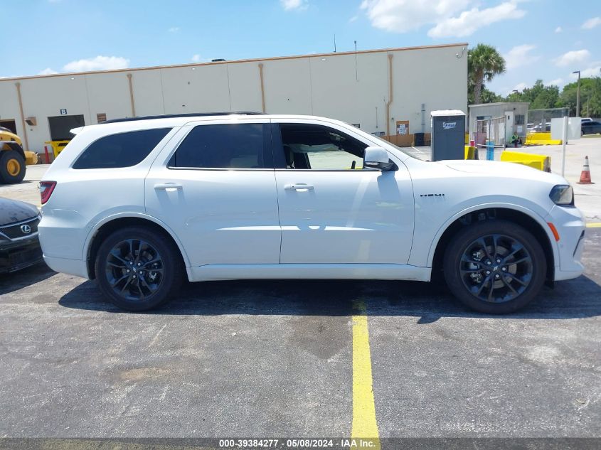 2022 Dodge Durango Orange Sport Rwd VIN: 1C4SDHCT0NC229124 Lot: 39384277