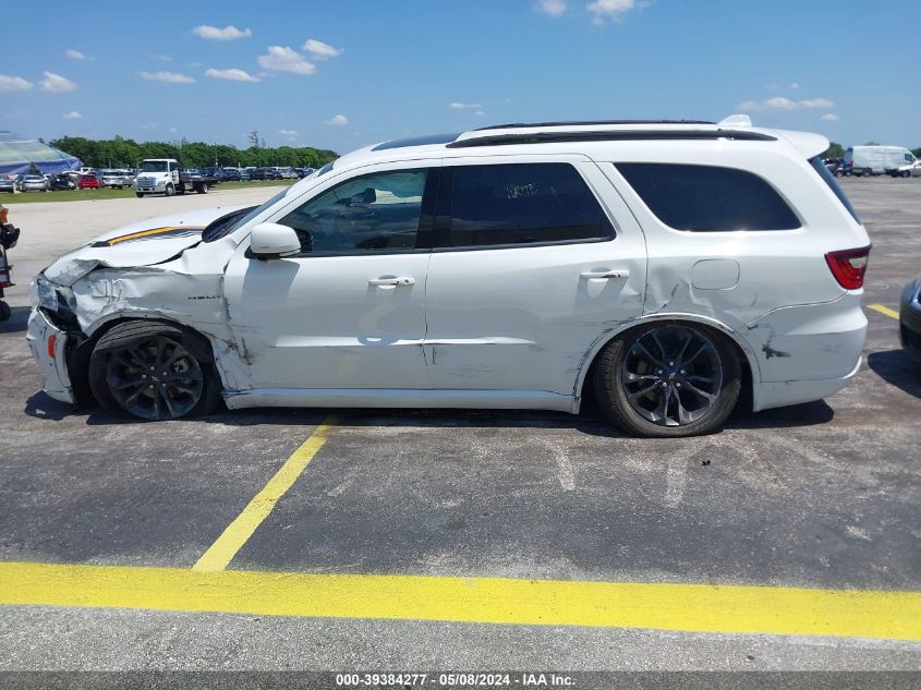 2022 Dodge Durango Orange Sport Rwd VIN: 1C4SDHCT0NC229124 Lot: 39384277