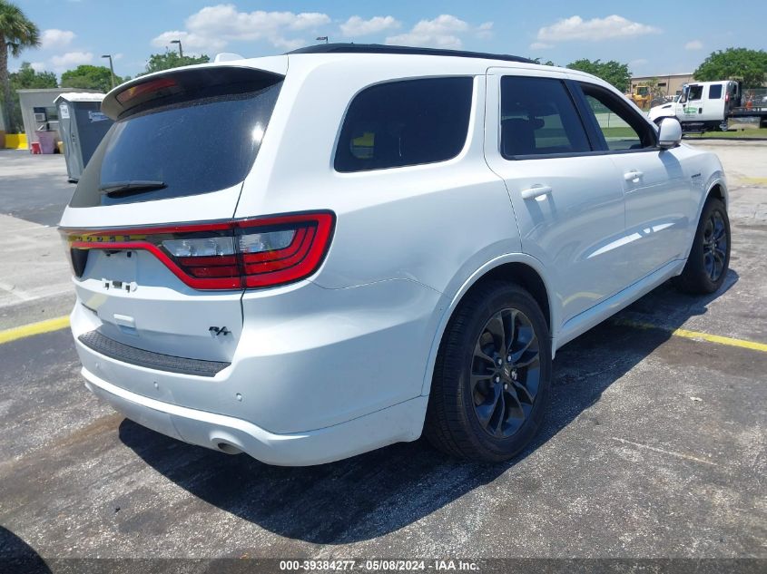 2022 Dodge Durango Orange Sport Rwd VIN: 1C4SDHCT0NC229124 Lot: 39384277