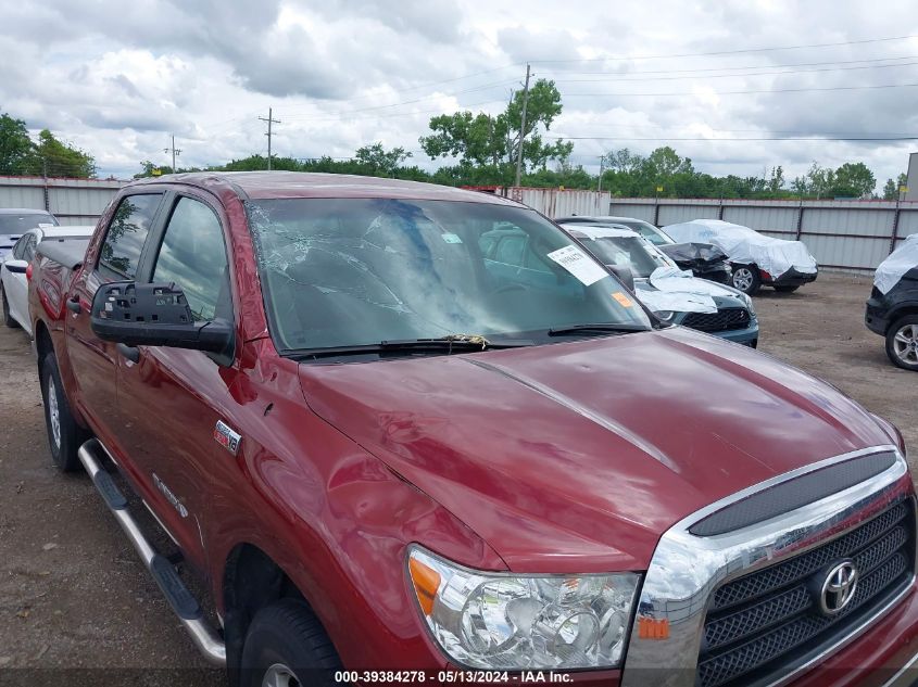 2008 Toyota Tundra Sr5 5.7L V8 VIN: 5TFDV54158X037082 Lot: 39384278