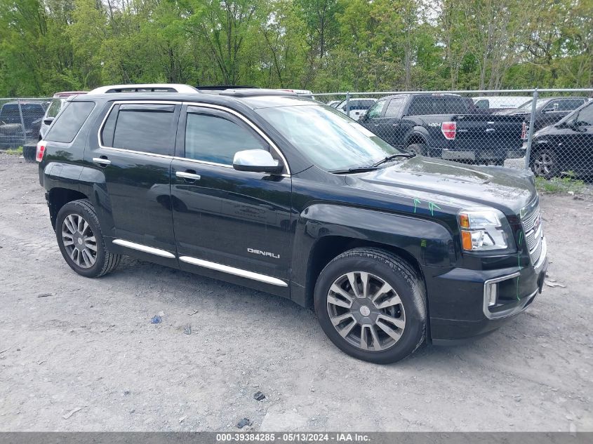 2016 GMC Terrain Denali VIN: 2GKFLVE34G6134579 Lot: 39384285