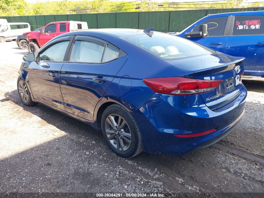 2017 Hyundai Elantra Se VIN: 5NPD84LF3HH009856 Lot: 39384291