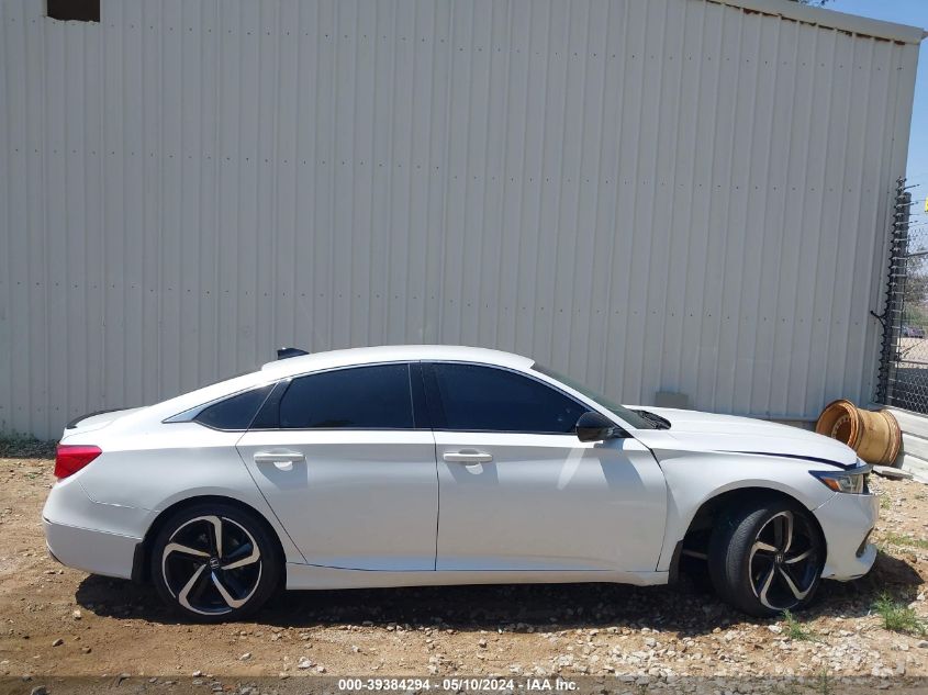 2021 Honda Accord Sport Special Edition VIN: 1HGCV1F43MA037205 Lot: 39384294