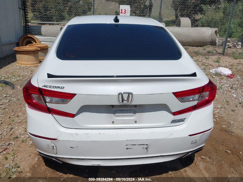 2021 Honda Accord Sport Special Edition VIN: 1HGCV1F43MA037205 Lot: 39384294