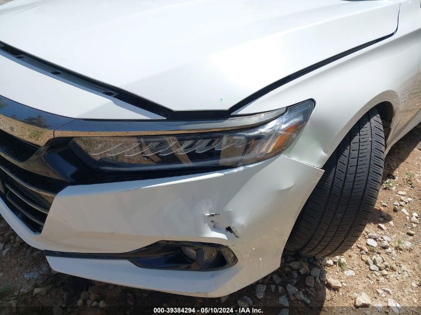 2021 Honda Accord Sport Special Edition VIN: 1HGCV1F43MA037205 Lot: 39384294