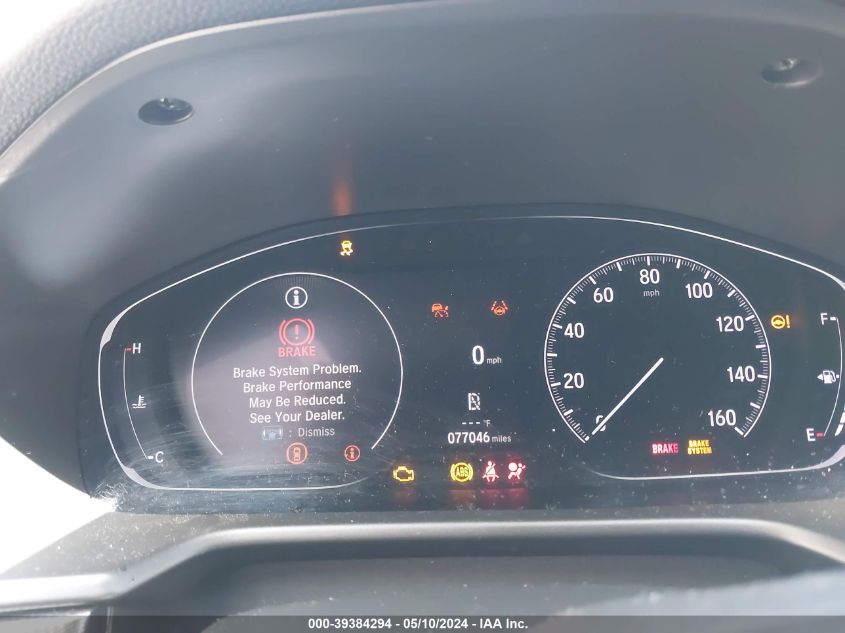 2021 Honda Accord Sport Special Edition VIN: 1HGCV1F43MA037205 Lot: 39384294