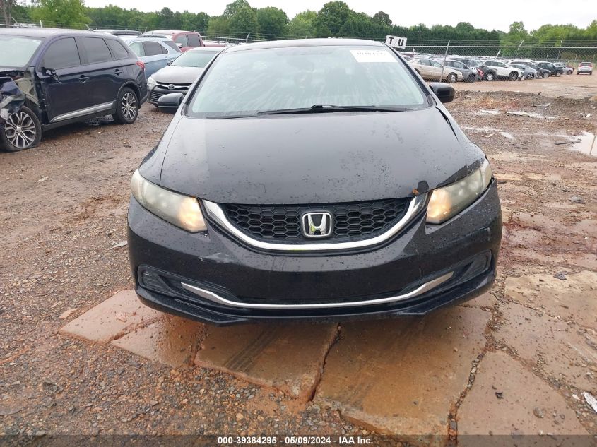 2014 Honda Civic Lx VIN: 2HGFB2F58EH524603 Lot: 39384295