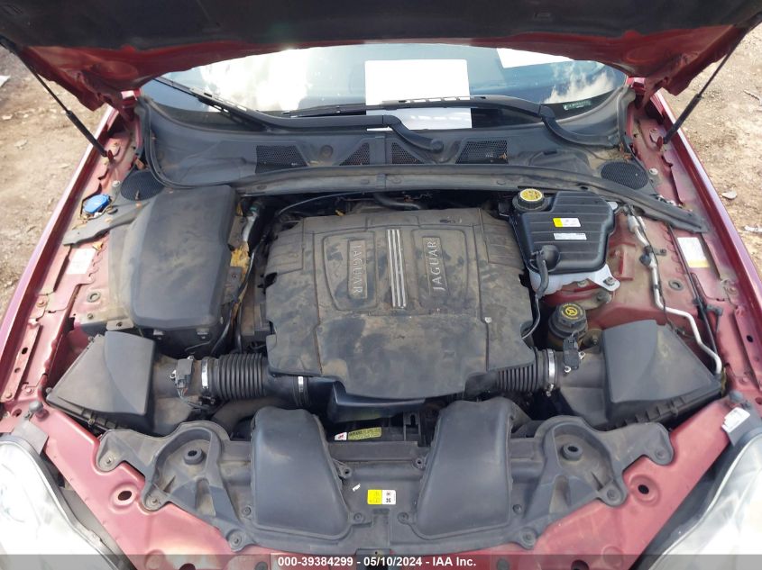 2010 Jaguar Xf Premium VIN: SAJWA0GB7ALR77121 Lot: 39384299